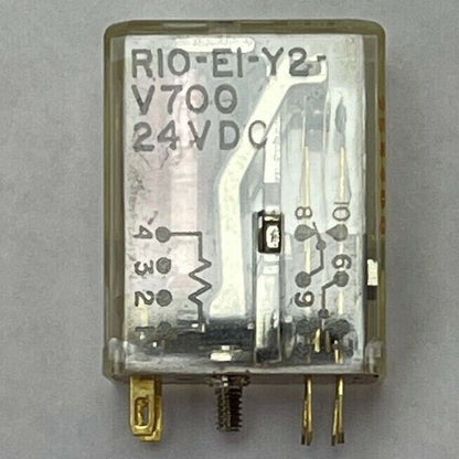 POTTER & BRUMFIELD R10-E1-Y2-V700 DPDT RELAY 2A 24VDC