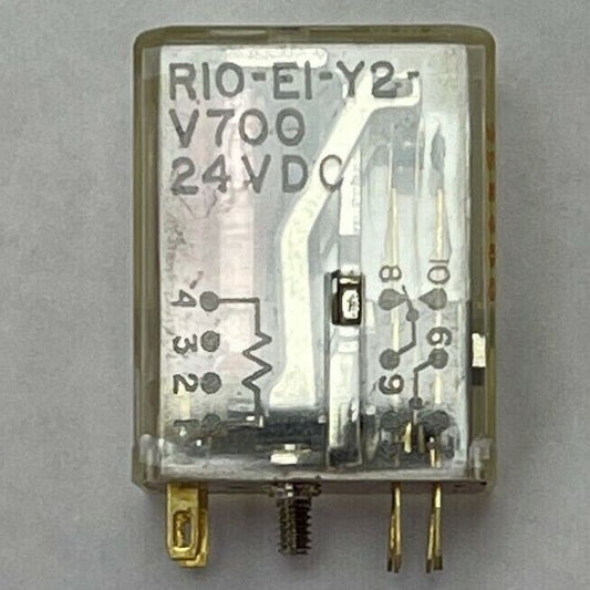 POTTER & BRUMFIELD R10-E1-Y2-V700 DPDT RELAY 2A 24VDC