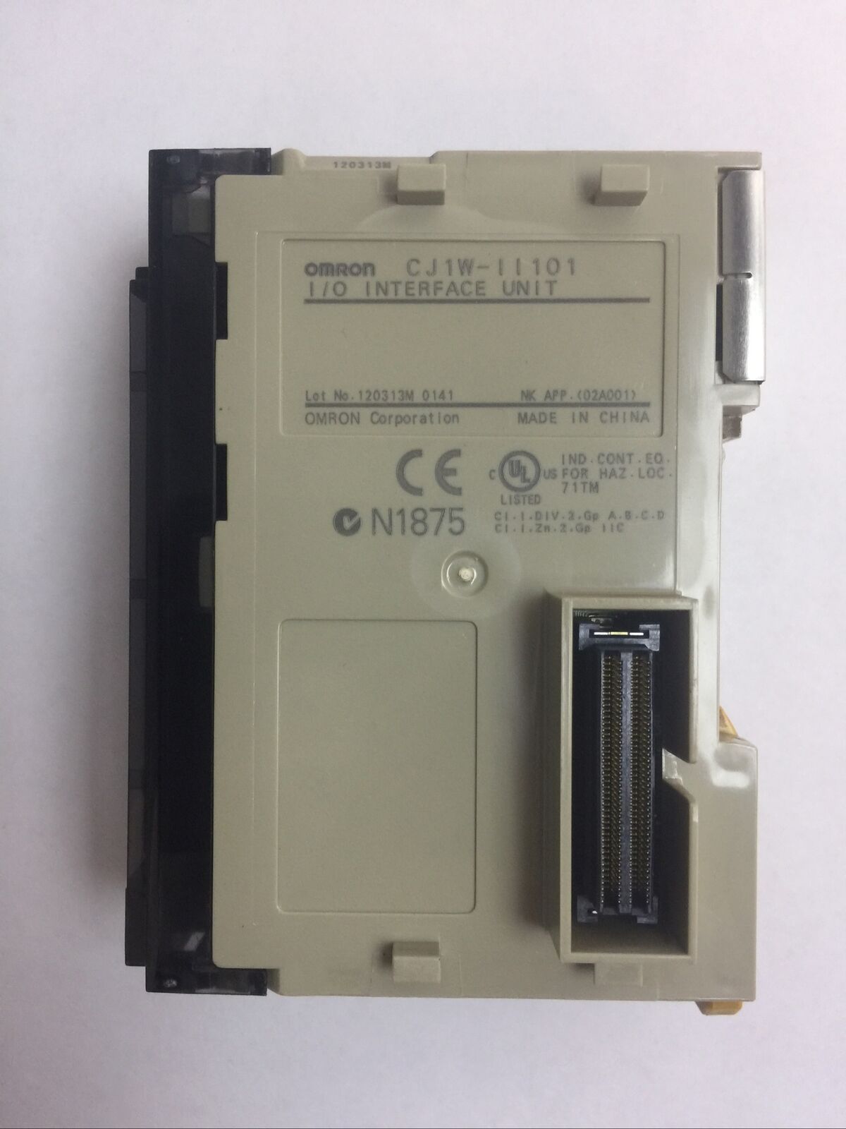 OMRON CJ1W-II101 I/O INTERFACE MODULE UNIT