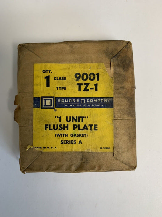 Square D 9001 TZ1 Series A Flush Plate (With Gasket)