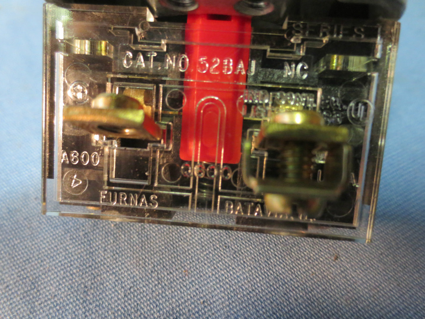 FURNAS / SIEMENS 52PA8B2 PUSH BUTTON, RED, Ser. F