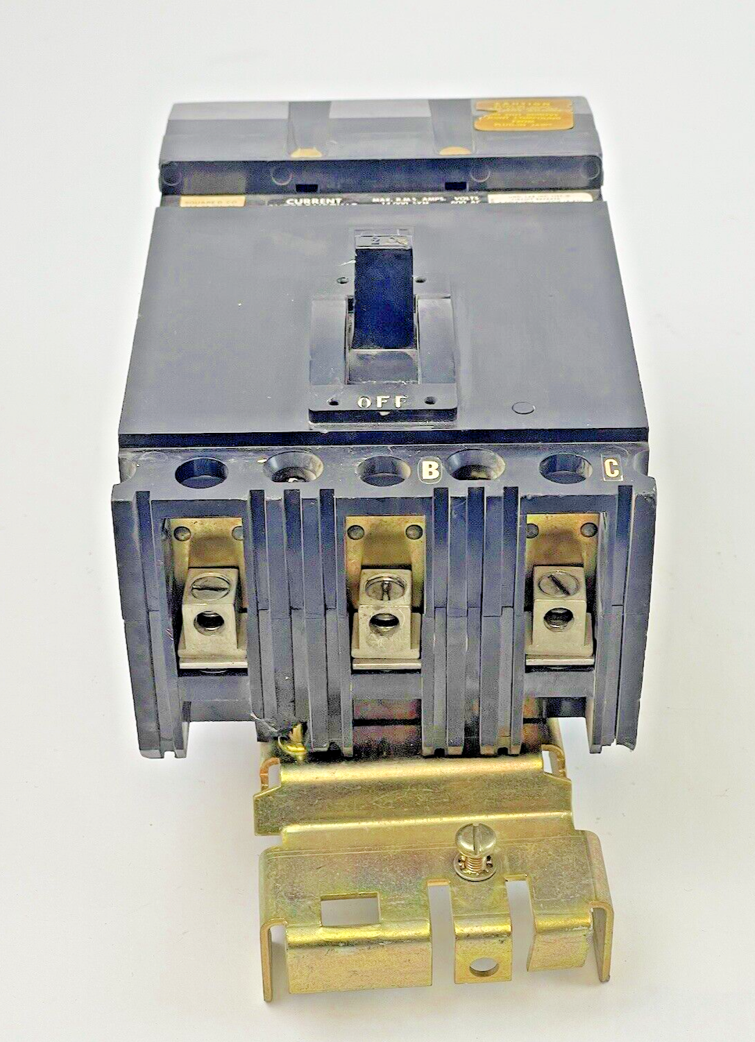 SQUARE D - FA36020 -I LINE BOLT-ON CIRCUIT BREAKER - 20 AMP, 3 POLE, 600 VAC