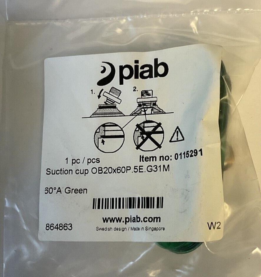 PIAB SUCTION CUPOB20x60P.5E.G31M***LOTOF2***