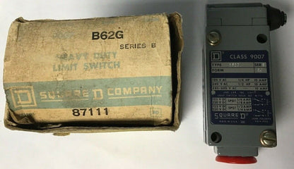 SQUARE D CLASS 9007 B62G  SER.B HEAVY DUTY LIMIT SWITCH