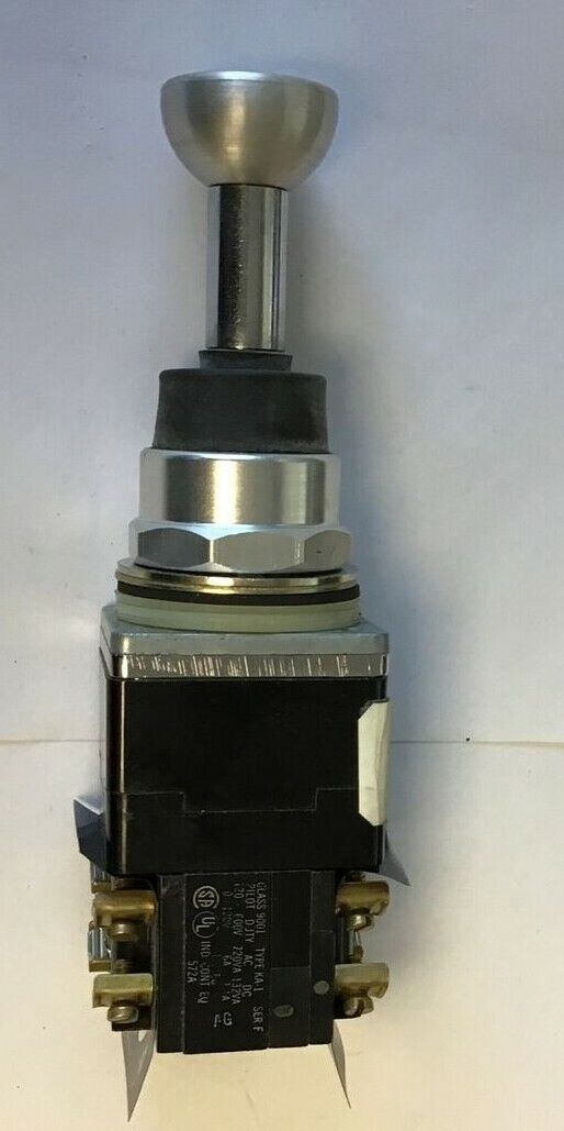 SQUARE D  9001 TYPE K36 JOY STICK OPERATOR SER.F W/ 9001 KA-1 SER.F CONT.BLK