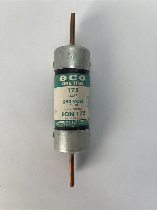 ECONOMY EON 175 ONE-TIME FUSE 175AMP 250VAC (LOT OF 2)