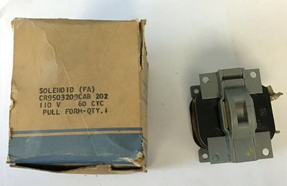 GENERAL ELECTRIC CR9503209CAB202 SOLENOID 110V 60CYC