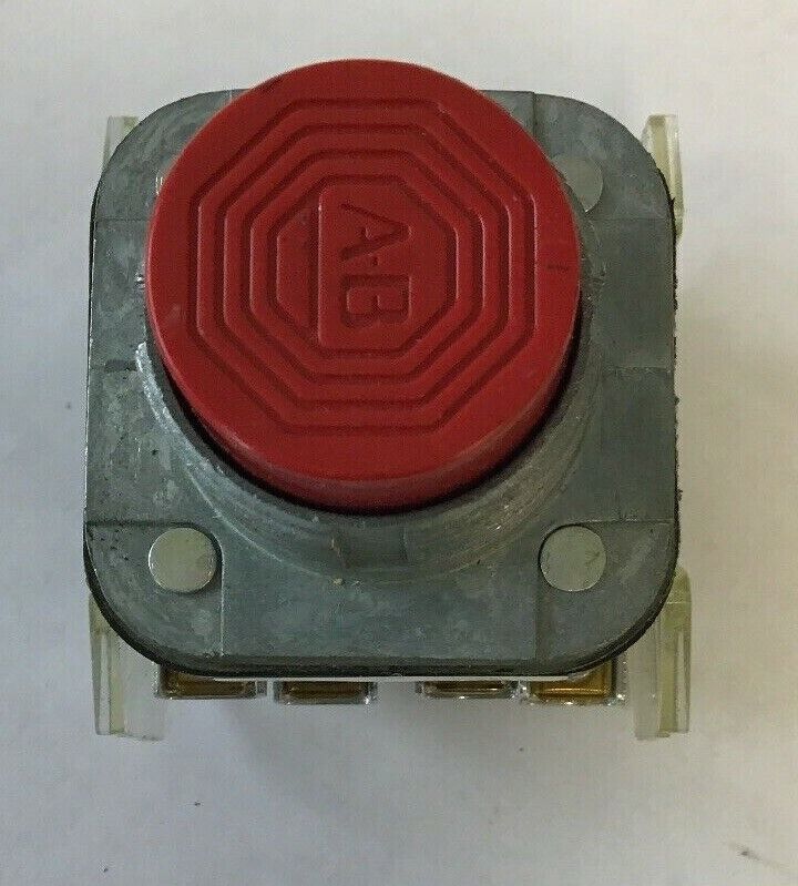 ALLEN BRADLEY 800T-B6B SERIES T TYPE 4,13 EXTENDED HEAD RED