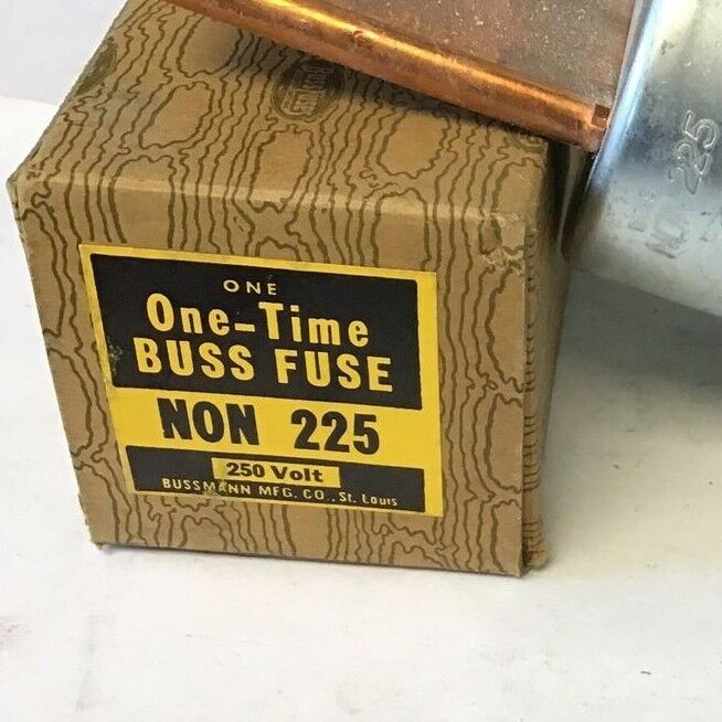 BUSSMANN NON 225 ONE TIME FUSE 225AMP 250V