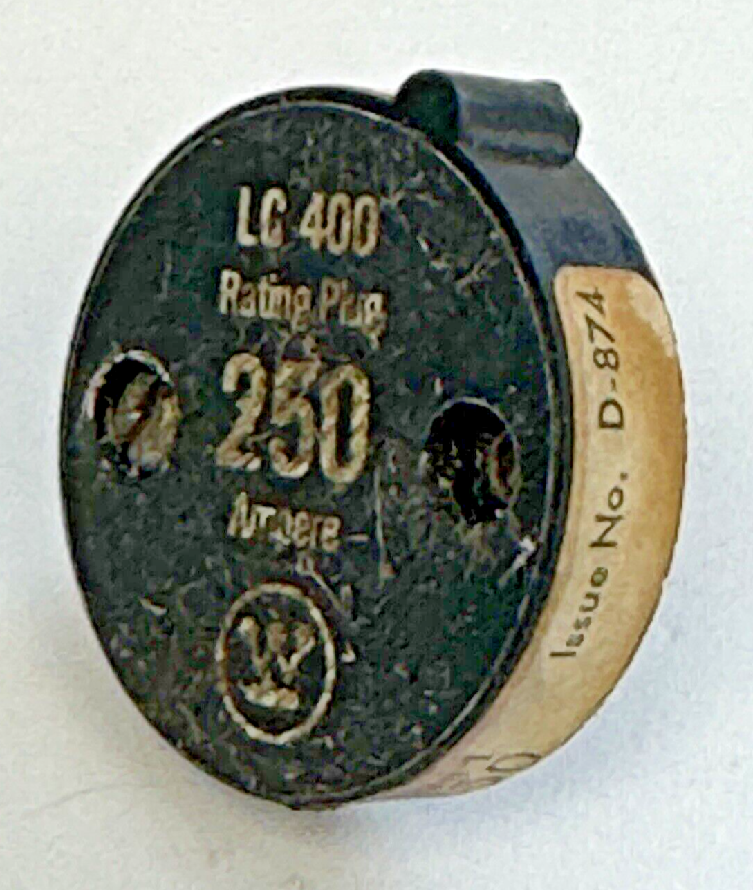 WESTINGHOUSE - LC 400 250A - RATING PLUG - 4LC250 - 250 AMPERE