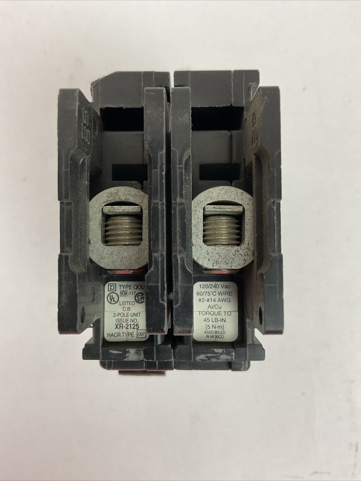 SQUARE D QOU230 CIRCUIT BREAKER 30AMP 2POLE 120/240VAC