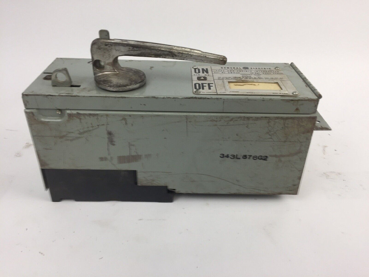 GENERAL ELECTRIC GE QMR QMR321 - 30 AMP, 240VAC, 3-pole FUSED PANELBOARD SWITCH