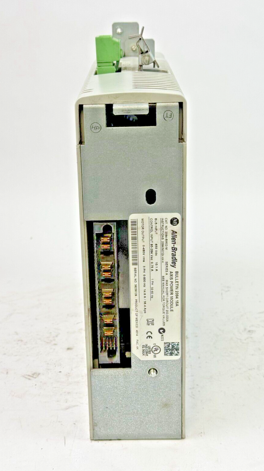 ALLEN-BRADLEY - 2094-EN02D-M01-S0 SER. A / FW VER. 2.018 & 2094-BM02-M SER. A