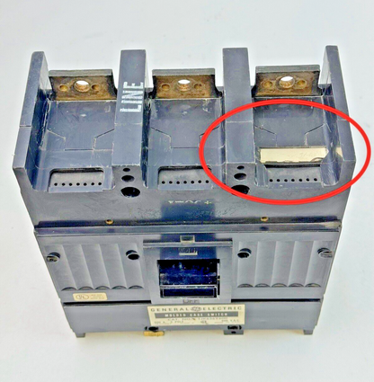 GE - TJK636Y600 - MOLDED CASE SWITCH - 3 POLE/600VAC/600A **READ DESCRIPTION