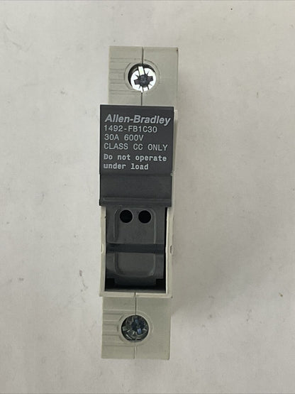 ALLEN BRADLEY 1492-FB1C30 FUSE HOLDER 30A 600V (LOT OF 2)