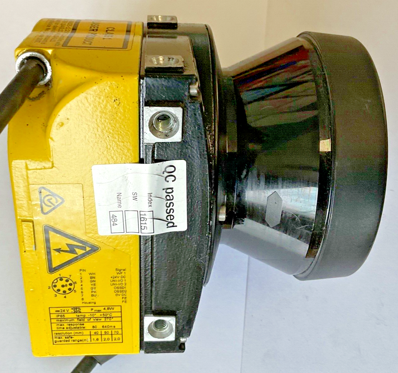 ALLEN BRADLEY 442L-SFZNMN GUARDMASTER SAFE ZONE MINI SAFETY LASER SCANNER