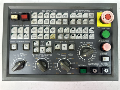 OKUMA MPMN (A911-2196) E4809-770-099-C OPERATOR INTERFACE PANEL E0105-566-103-2