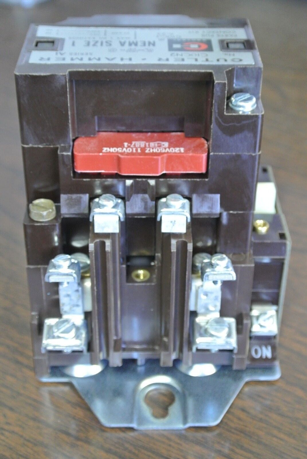 CUTLER-HAMMER C10CN2A MAGNETIC CONTACTOR 120V COIL SIZE 1 -  2P NEW SURPLUS