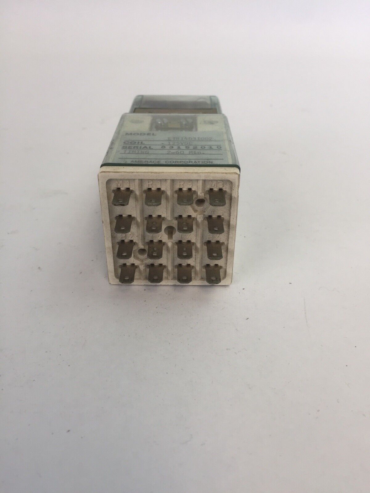 AGASTAT ETR14D3I002 RELAY COIL 125VDC TIMING 2-60 MIN.