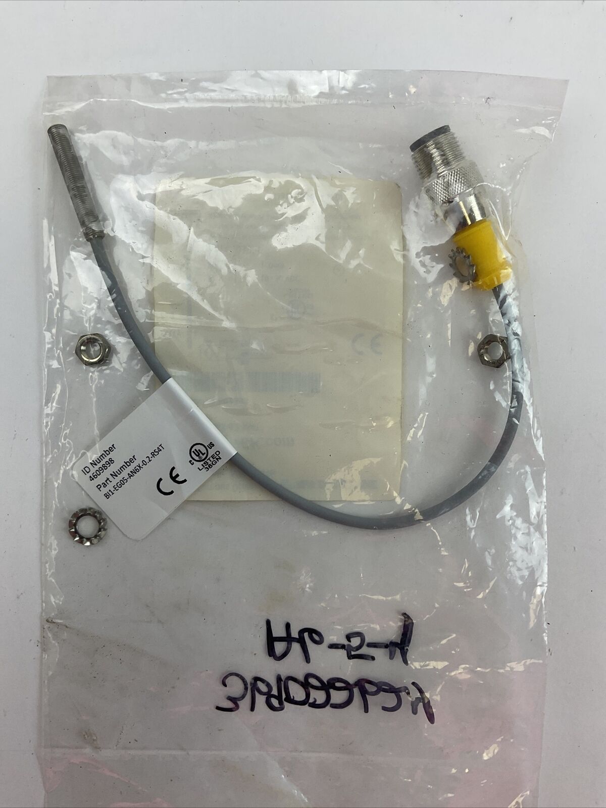 TURCK BI1-EG05-AN6X-0.2-RS4T INDUCTIVE SENSOR 10-30VDC 100mA