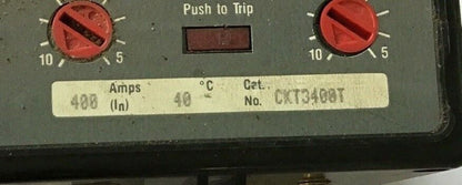 CHALLENGER CKT3400T THERMAL MAGNETIC TRIP UNIT 400AMP