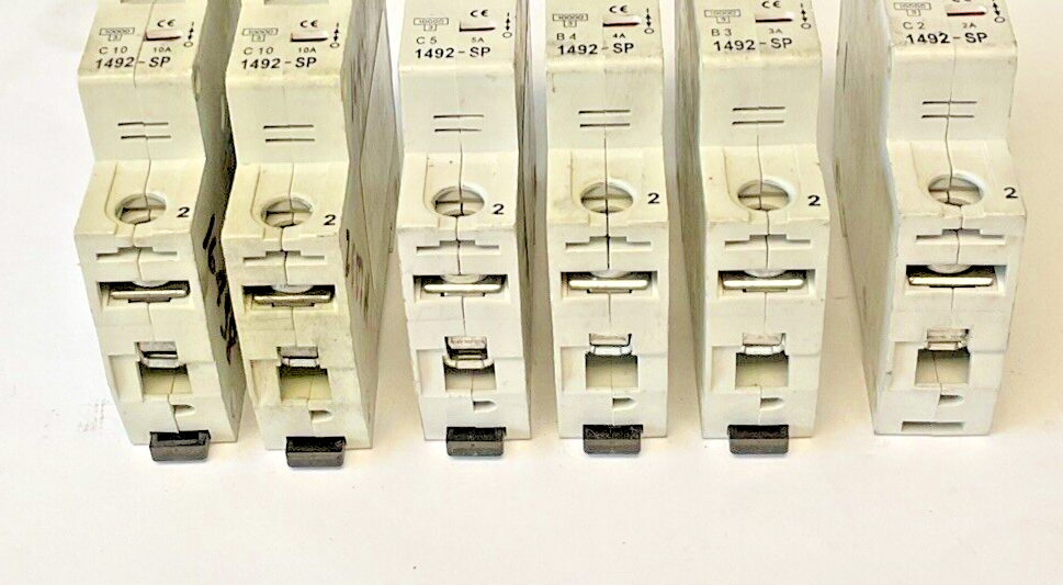 ALLEN BRADLEY 1492-SP1 (C020,B030,B040,C050,C100(2X) CIRCUIT BREAKER***LOTOF6***