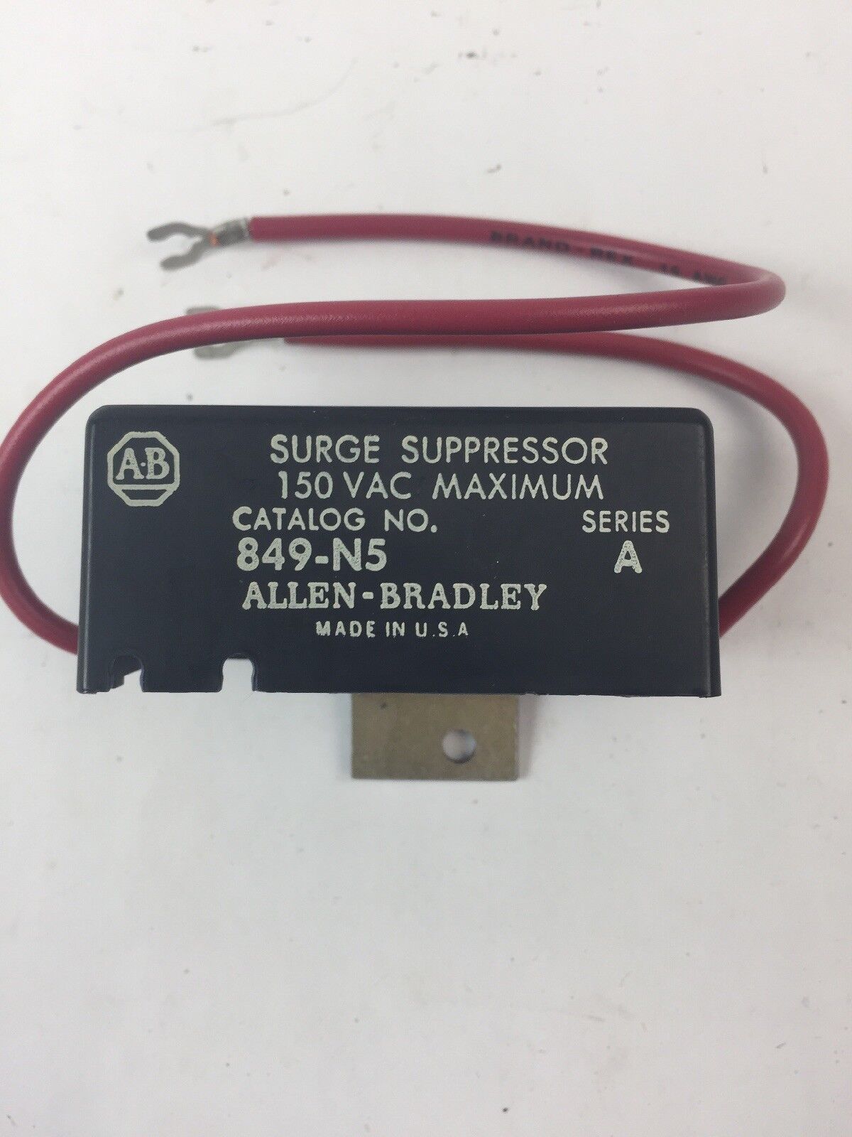 ALLEN BRADLEY 849-N5 SURGE SUPRESSOR 150VAC SERIES A