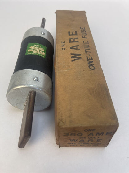 WARE 62-350 ONE-TIME FUSE 250V 350AMP