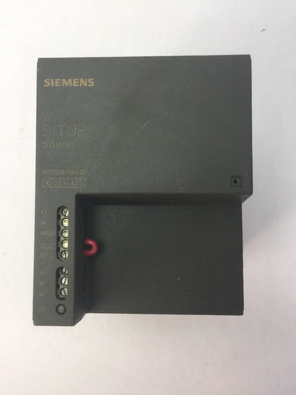 SIEMENS 1P 6EP1 334-2AA00 POWER SUPPLY INPUT 230/120VAC OUTPUT 24VDC 10A