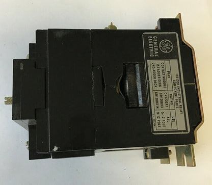 GENERAL ELECTRIC CR120B01122 INDUSTRIAL RELAY 600VACV 60HZ 10A