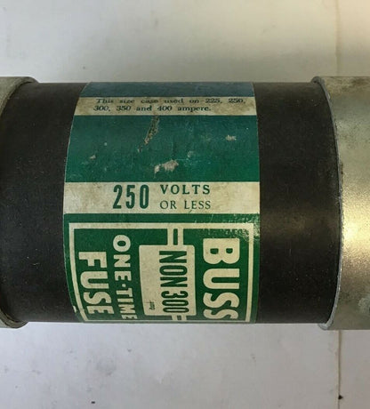 BUSS NON300 ONE-TIME FUSE 250V