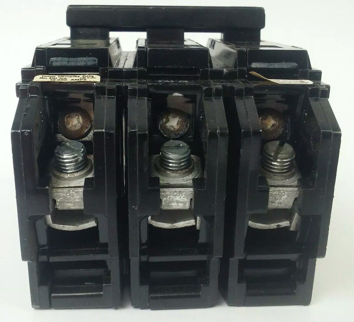 GENERAL ELECTRIC THQC32025 CIRCUIT BREAKER 3P 240VAC 25A TYPE THQC