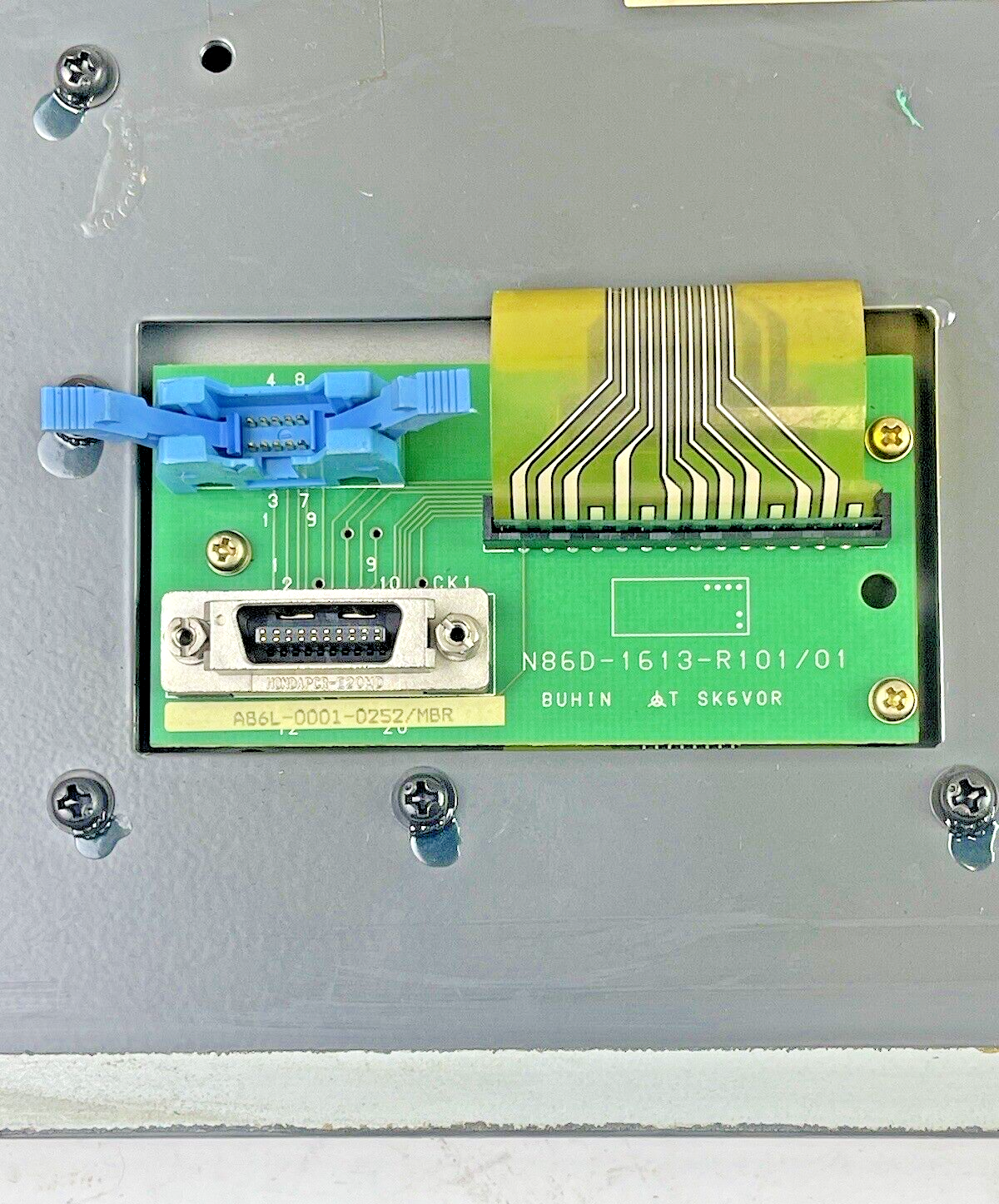FANUC - A02B-0236-C126/MBR - OPERATOR KEYPAD / MDI UNIT