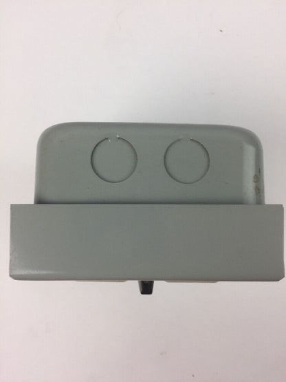 GE CR101Y610B MANUAL STARTER TWO-SPEED 1 HP 1 POLE 115/230 V 60/25 HZ ENCLOSURE