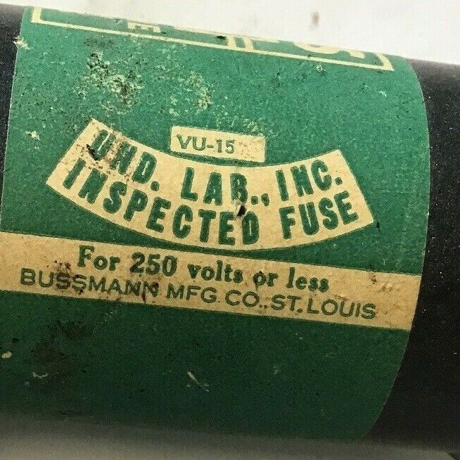 BUSS NON200 AMP.  ONE-TIME FUSE 250V MAX***LOTOF2***