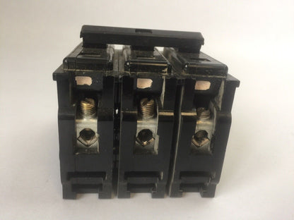 SIEMENS BQ3B020 CIRCUIT BREAKER 3POLE 20AMP 120/240VAC TYPE EQ-B