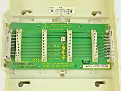 INDRAMAT - REXROTH - RMB02.2-04 - BASE PLATE - 4 SLOT BASE MODULE