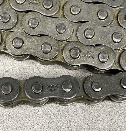 ROLLER CHAIN *LOT OF 10* 660  8-7 - EACH 16" L - 160" TOTAL LENGTH