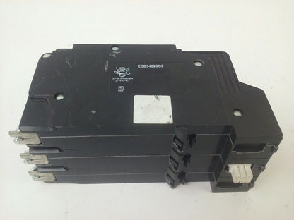 SCHNEIDER SQUARE D ECB34020G3 TYPE ECB BOLT-ON CIRCUIT BREAKER 3P 20A 480Y/277V