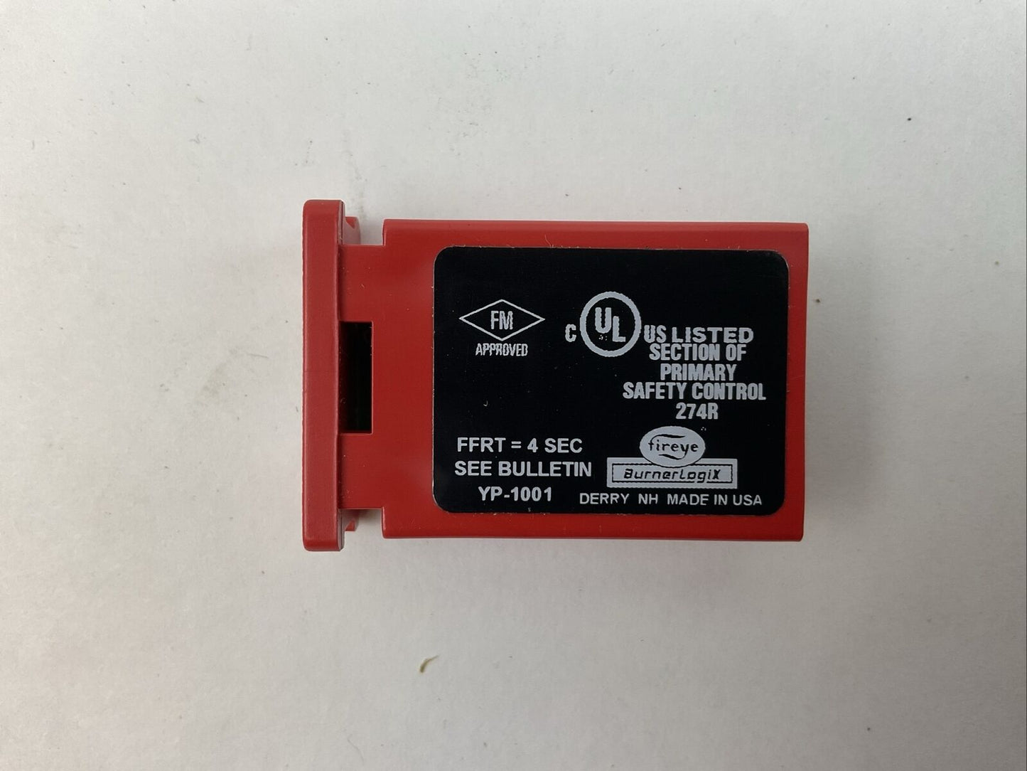 FIREYE YP100 PROGRAMMER MODULE NON-RECYCLE MODULATING 4 SECONDS FFRT