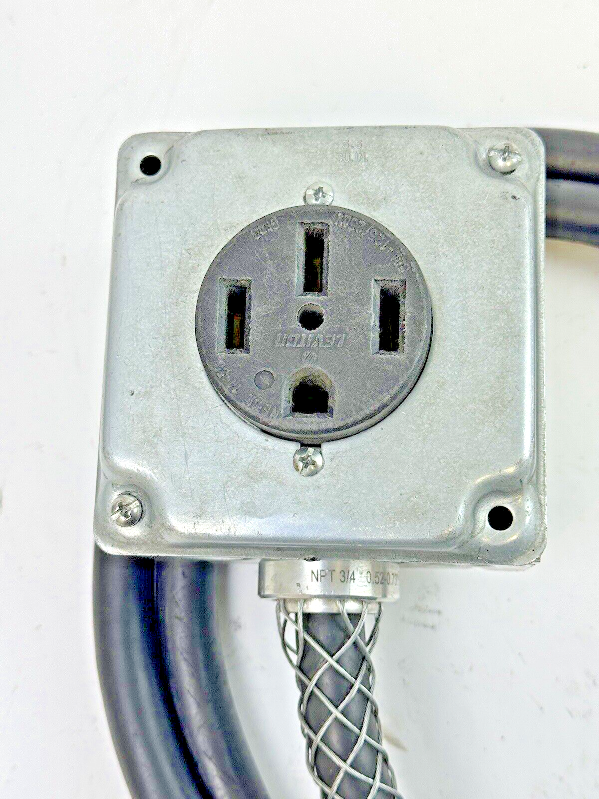 LEVITON - NEMA 14-50, HUBBELL - HBL2721, SOUTHWIRE - E54864 - 6 FT EXTENSION