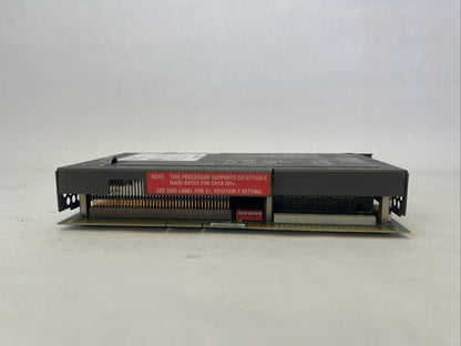 ALLEN BRADLEY 1785-L80E/E ETHERNET PLC-5 CONTROLLER REV Y01 SERIES E F/W REV J