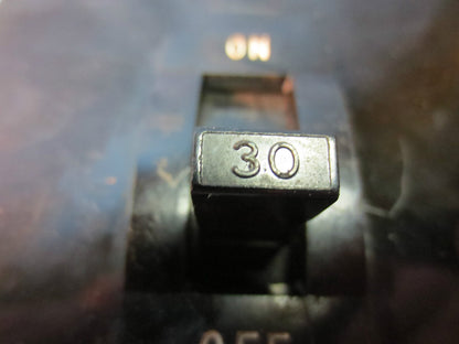 SQUARE D FAP34030 30A 3-POLE CIRCUIT BREAKER TYPE FAL - NO LABEL