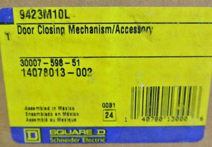 SQUARE D 9432M10L DOOR CLOSING MECHANISM - NEW SURPLUS