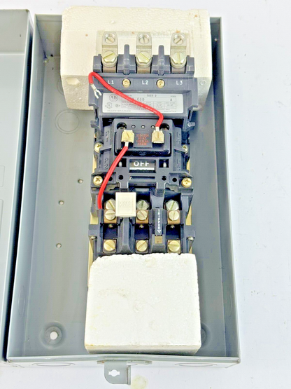 ALLEN-BRADLEY - 509-CAD SER. A -MAG MOTOR CONTROLLER W/ TYPE 1 ENC 120V COIL-NEW