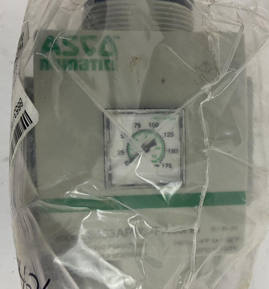ASCO 8653APBL4FA00HN PARTICULATE FILTER/REGULATOR