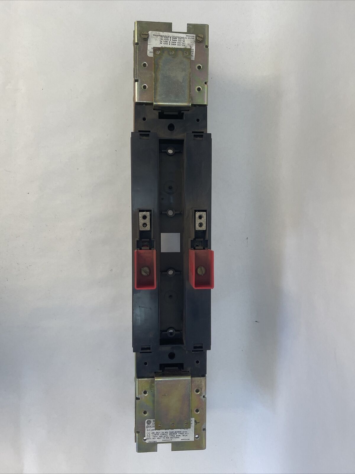 GE AMC4FJ SPECTRA SERIES CIRCUIT BREAKER MODULE MODEL 1 500A 600V 4P FOR USE