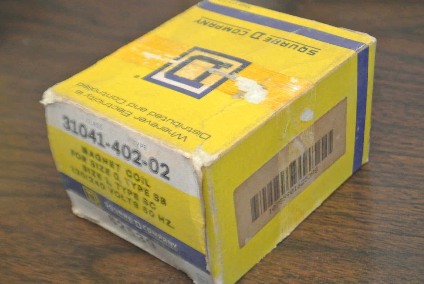 SQUARE D 31041-402-02 MAGNETIC COIL / SIZE 0 TYPE SB / SIZE 1 SC / NEW SURPLUS