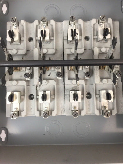 WESTINGHOUSE XU-422 DOUBLE THROW SAFETY SWITCH 60AMP 240VAC STYLE 1605719