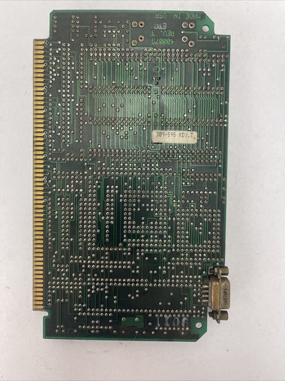 UNICO 309-595 REV. 7 PROCESSOR MEMORY CIRCUIT BOARD 400079 REV. 3